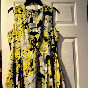 Radiant Yellow Flower Sun Dress!